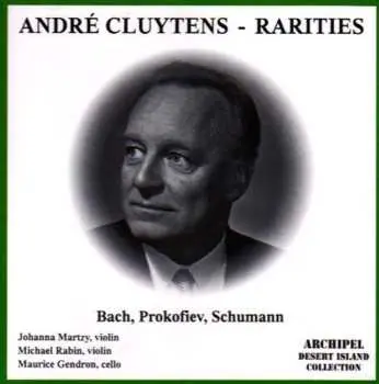 CD Bach / Schumann / Martzy / Gendron / Nys / Cluyten: Violin Concerto
