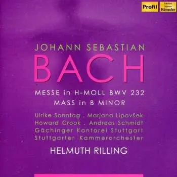 2CD Bach,j.s. / Sonntag / Lipovsek / Crook / Schmidt: Messe In H-moll Mass In B Minor