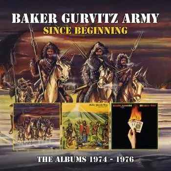 3CD/Box Set Baker Gurvitz Army: Since Beginning (The Albums 1974-1976)