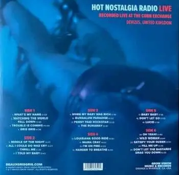 LP Beaux Gris Gris & The Apocalypse: Hot Nostalgia Radio Live
