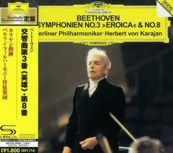 CD Ludwig van Beethoven: Symphonien No.3 “Eroica” & No.8