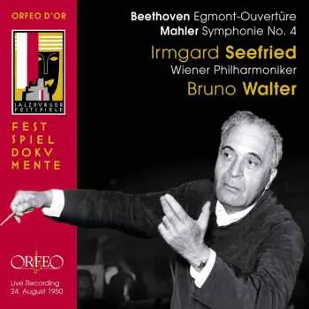 CD Ludwig van Beethoven: Beethoven Egmont-Ouvertüre - Mahler Symphonie n° 4
