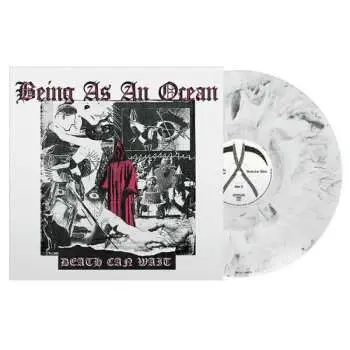 LP Being As An Ocean: Death Can Wait (white/black Marbled Vinyl)