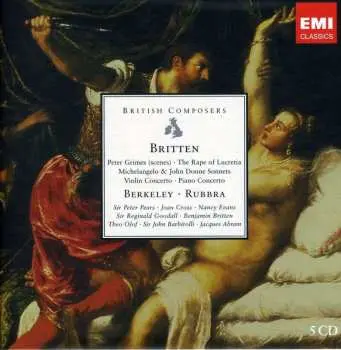 5CD Benjamin Britten: Benjamin Britten - British Composer's Edition