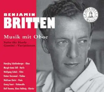 CD Benjamin Britten: Temporal Variations Für Oboe & Klavier