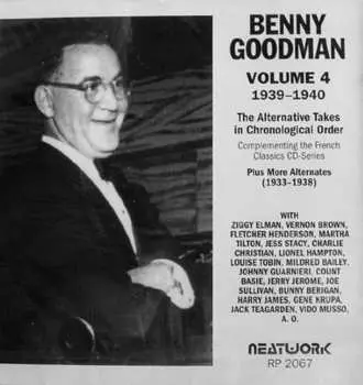 CD Benny Goodman: Volume 4 1939-1940 (The Alternative Takes In Chronological Order) LTD