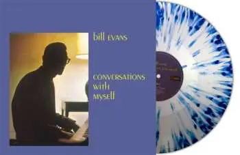 LP Bill Evans: Conversations With Myself (180g) (limited Handnumbered Edition) (clear/blue Splatter Vinyl)