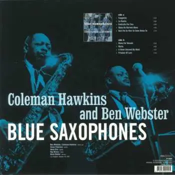LP Coleman Hawkins: Blue Saxophones