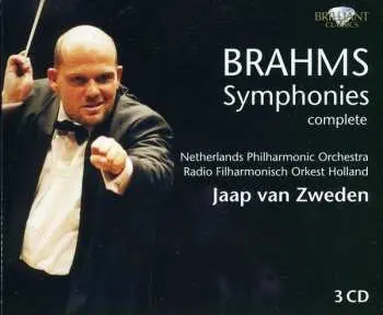 3CD Johannes Brahms: Symphonies Complete