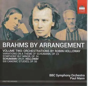 CD Johannes Brahms: Brahms By Arrangement Volume Two