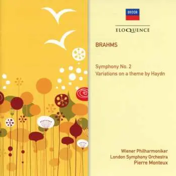 CD Johannes Brahms: Symphony No. 2 - Variations On A Theme By Haydn
