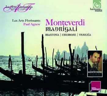 3CD C. Monteverdi: Madrigali Vol.1-3 "cremona, Matova, Venezia"