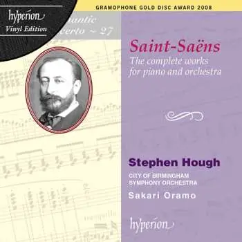 3LP Camille Saint-Saëns: Klavierkonzerte Nr.1-5 (140g)