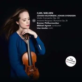 CD Carl Nielsen: Violin Concerto Op. 33 | Andante Religioso | Romance Op. 26
