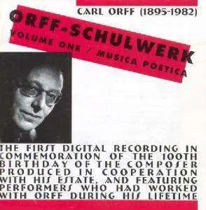 CD Carl Orff: Orff-Schulwerk Volume One / Musica Poetica