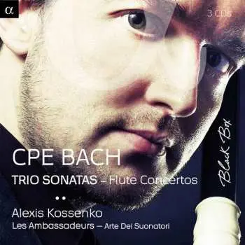 3CD/Box Set Carl Philipp Emanuel Bach: Trio sonatas - Flute Concertos