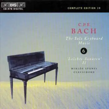 CD Carl Philipp Emanuel Bach: 'Leichte Sonaten' II