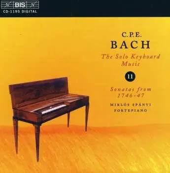 CD Carl Philipp Emanuel Bach: Sonatas from 1746-47