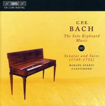 CD Carl Philipp Emanuel Bach: Sonatas and Suite (1749-1752)