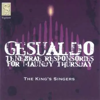 CD Carlo Gesualdo: Tenebrae Responsories For Maundy Thursday