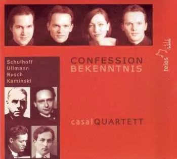 CD casalQuartet: Confession = Bekenntnis