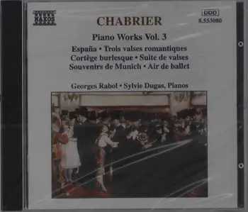 CD Emmanuel Chabrier: Piano Works Vol. 3