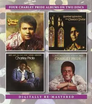 2CD Charley Pride: The Happiness Of Having You / Sunday Morning With Charley Pride / She's Just An Old Love Turned Memory / Someone Loves You Honey