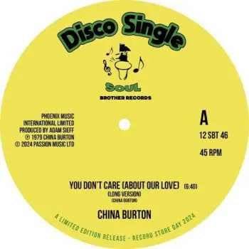 LP China Burton: You Don't Care About Our Love LTD