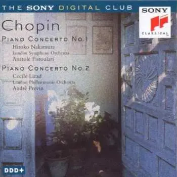CD Frédéric Chopin: Piano Concerto No. 1 • Piano Concerto No. 2