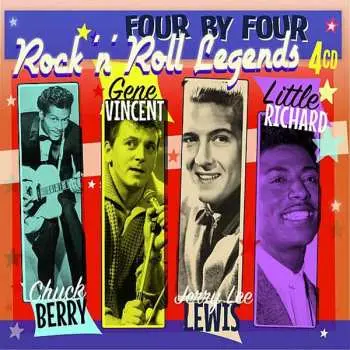 4CD Chuck Berry: Four By Four Rock 'n' Roll Legends
