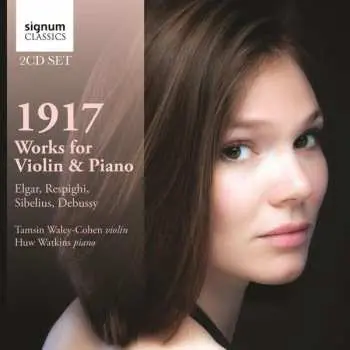 CD Claude Debussy: Tamsin Waley-cohen - 1917