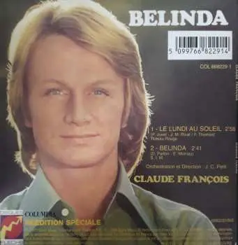 CD Claude François: Le Lundi Au Soleil / Belinda LTD