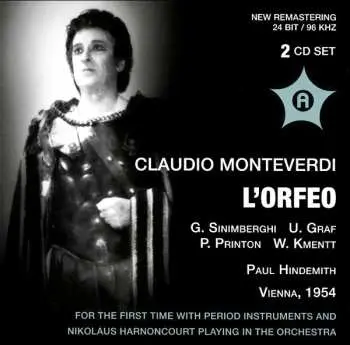 2CD Claudio Monteverdi: L'Orfeo
