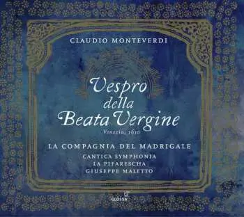 2CD Claudio Monteverdi: Vespro Della Beata Vergine DIGI