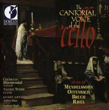 CD Coenraad Bloemendal: The Cantoral Voice Of The Cello