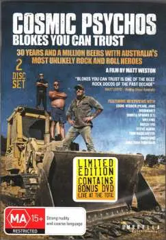 LP Cosmic Psychos: Blokes You Can Trust (clear Blue Blokes Vinyl)