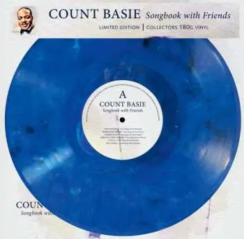 LP Count Basie Orchestra: Songbook With Friends (180g) (limited Numbered Edition) (blue Marbled Vinyl)