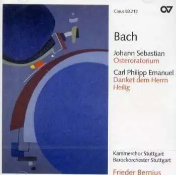 CD C.p.e. Bach / Lunn / Jansson / Kobow / Schwarz: Choral Works