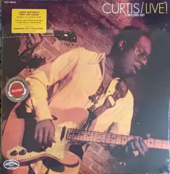 2LP Curtis Mayfield: Curtis / Live! CLR
