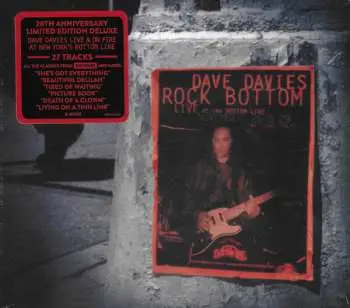 2CD Dave Davies: Rock Bottom: Live At The Bottom Line DLX | LTD