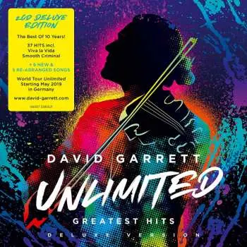 2CD David Garrett: Unlimited, Greatest Hits, Deluxe Version DLX | LTD