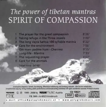 CD Dechen Shak Dagsay: Spirit Of Compassion