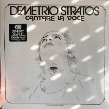 LP Demetrio Stratos: Cantare La Voce CLR | LTD | NUM