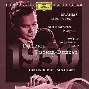 CD Dietrich Fischer-Dieskau: Brahms: Vier Ernste Gesange / Schumann: Dichterliebe / Wolf: Italienische Liederbuch (excerpts)