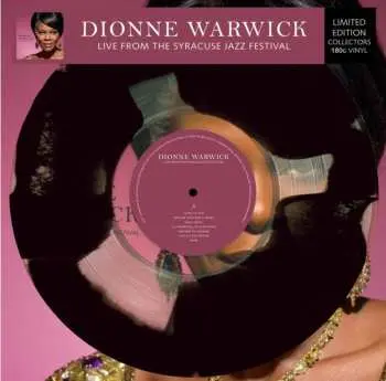 LP Dionne Warwick: Live From The Syracuse Jazz Festival (180g) (limited Numbered Edition) (colored Vinyl)