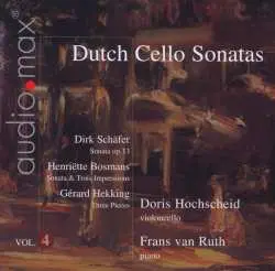 SACD Dirk Schäfer: Dutch Cello Sonatas Vol. 4