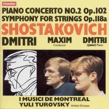 CD Dmitri Schostakowitsch: Symphonie Für Streicher Op.118a