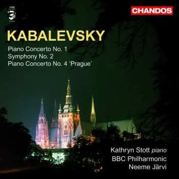 CD Dmitry Kabalevsky: Piano Concerto No. 1, Symphony No. 2, Piano Concerto No. 4 'Prague'