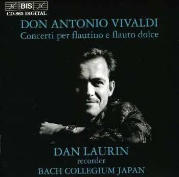 CD Antonio Vivaldi: Concerti Per Flautino E Flauto Dolce