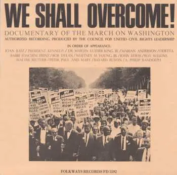 CD Dr. Martin Luther King, Jr.: We Shall Overcome: Documentary Of The March On Washington